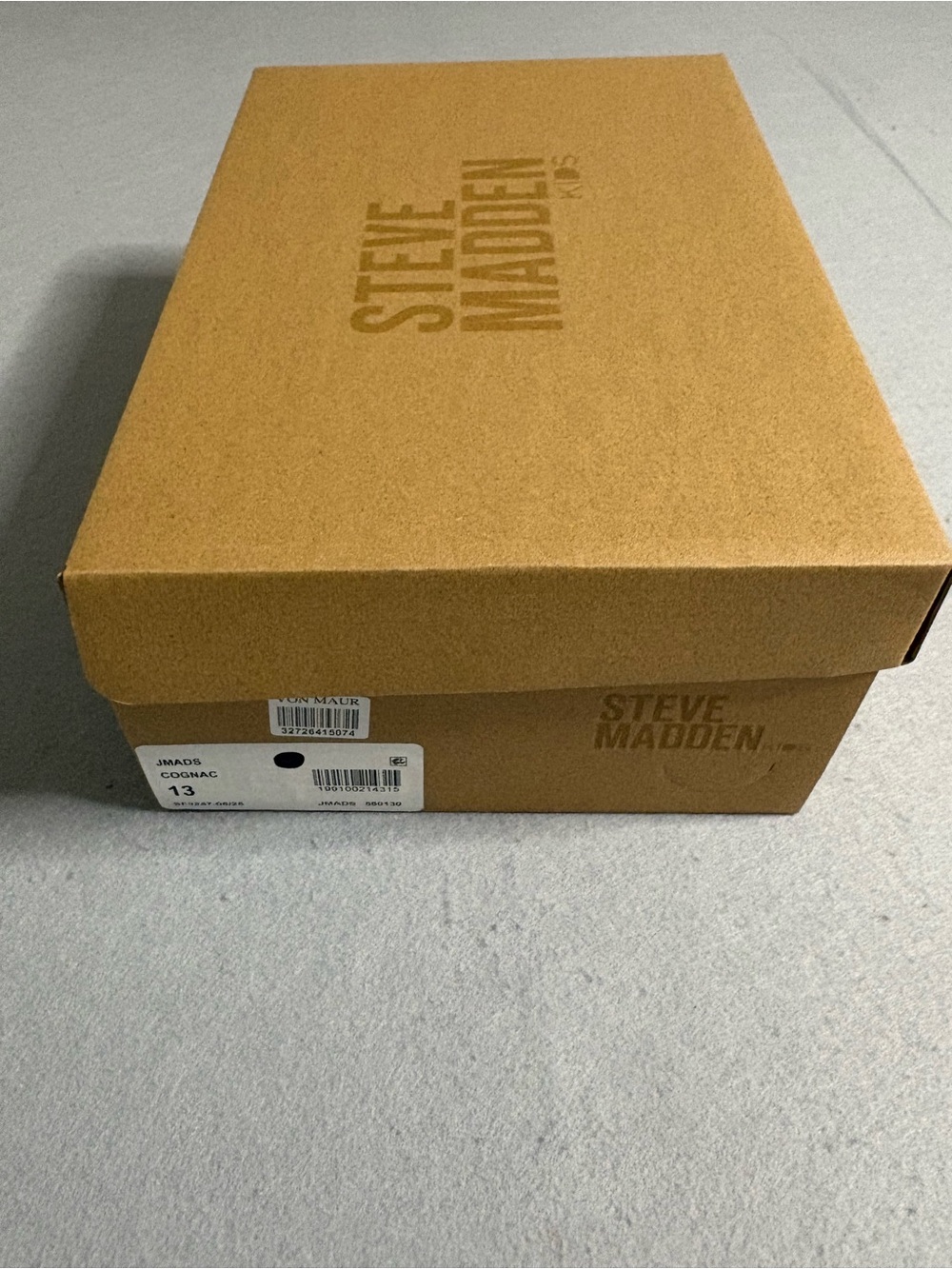 NWT Steve Madden Girls' Mads Slipper Tan Embroidered Cozy Slippers Sz 13 - Picture 3 of 7